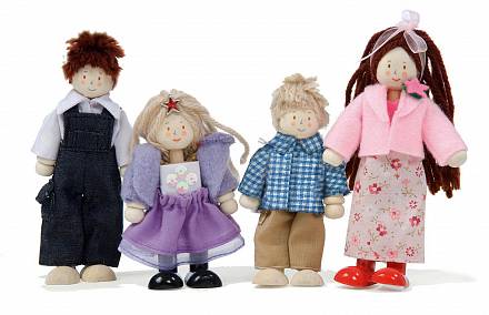 Куклы в наборе «Кукольная семья» 